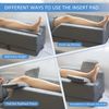 4-Height Adjustable Leg Elevation Pillows for after Surgery, Injuries, or Rest, 