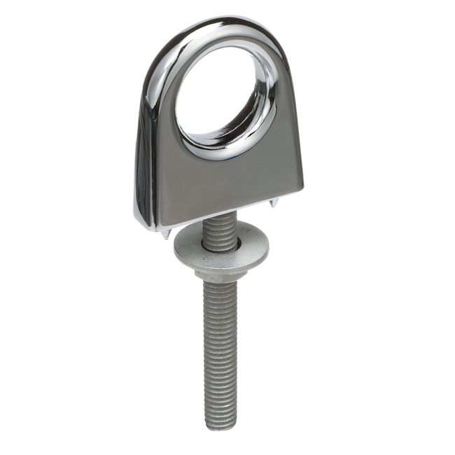 Seachoice Single Shank Bow Eye for Tow Lines or Boat Trailer Winch Hook, 3 in. Shank, 1 in. Eye Diameter