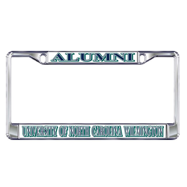 Craftique North Carolina-Wilmington Plate_Frame (Domed UNCW Alumni Plate Frame (42539))