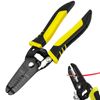 ASIRYVA 10-22 AWG Multi Gauge 7" Precise Wire Strippers, Cable Stripper Tool, Cable Stripper with Safety Lock