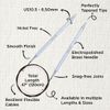 KnitPro Nova Cubics Fixed Circular Needles 47" (120cm) | 6.50mm