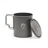 KCUP-450-C Outdoor Titanium Cup 15.9 fl oz (450 ml) (with lid)