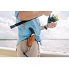 Bianchi Model 5BHL Thumbsnap Suede Lined Belt Gun Holster - Revolver, Tan,Fits COLT Python 6IN, Left Hand