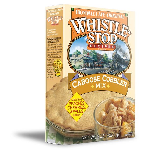 Original WhistleStop Cafe Recipes | Caboose Cobbler Batter Mix (1 Box)