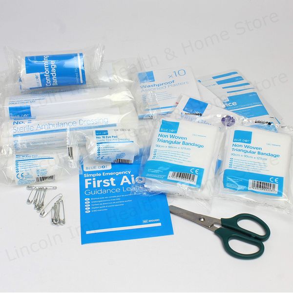 PCV/PSV Refill First Aid Kit, Passenger Carrying Vehicles Buses, Coaches, Taxis Expiry April 2026