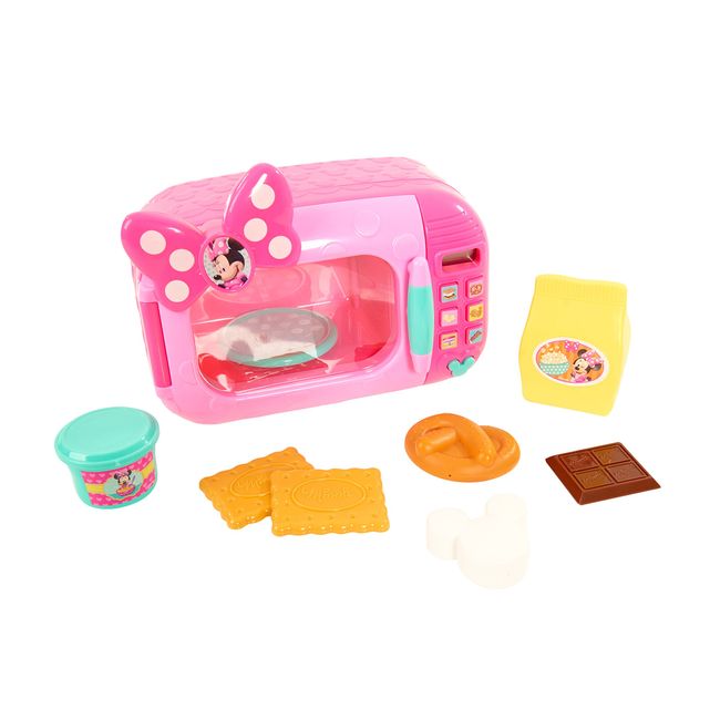 Disney Junior Minnie Mouse Marvelous Microwave Set and Accessories, Pretend  Play, Kids Toys for Ages 3 Up by Just Play