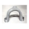 Universal U-Shaped PVC Pipe Holder, 15-25mm Hose Compatible, 13.6cm Width, Grey