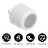 uxcell 20 Pcs PVC Pipe Female Thread Plug 1/2" Thread Plug for Plumbing Water Line White