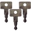 3x Ignition Switch Key Replacement for John Deere 2040 3220 6420 6600 Row Crop Tractor