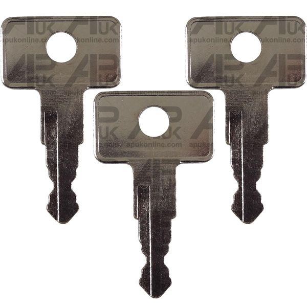 3x Ignition Switch Key Replacement for John Deere 2040 3220 6420 6600 Row Crop Tractor