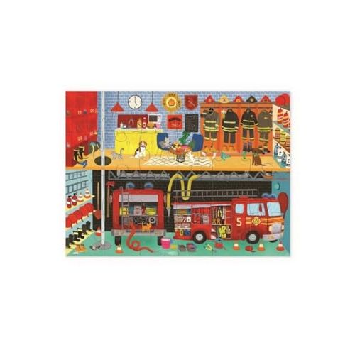 Crocodile Creek 24 Pc Puzzle/Fire House