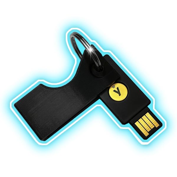 Cover Case Keychain for Yubikey 5 NFC – Durable Protection and Easy Access