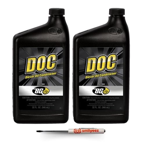 Smilyeez Listing for BG DOC Diesel Oil Conditioner, 32 oz. Bottle PN 11232 (2 Bottles) with Pocket Screwdriver