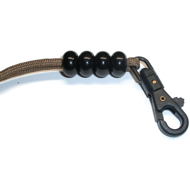 RedVex Ranger Style Cobra Pace Counter Beads Paracord/Survival 13 - Black