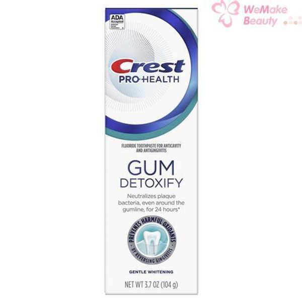 Crest Pro Health Gum Detoxify Gentle Whitening Toothpaste 3.7oz / 104g New