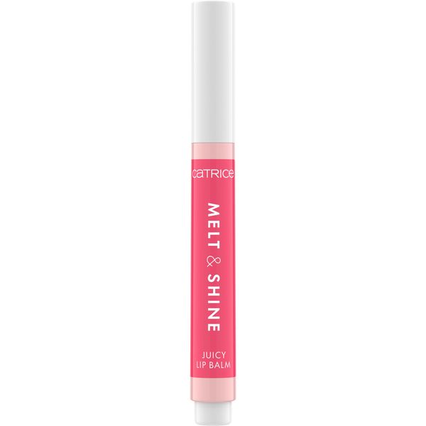 Catrice Melt & Shine Juicy Lip Balm, n. 050, rosa, idratante, ingrandente, lucido, fresco, vegano, senza parabeni, senza nanoparticelle, confezione da 1 (1,3 g)