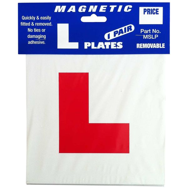 Removable Magnetic L Plates Pair Quick and Easy