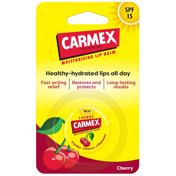 Carmex Cherry Lip Balm SPF15 Pot 7.5g