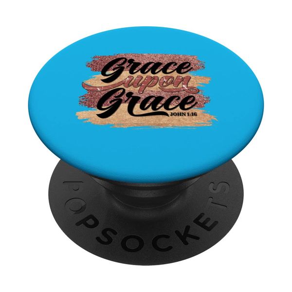 prayer bible Verse religious grace upon grace PopSockets Swappable PopGrip