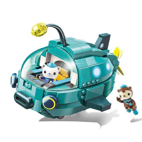 BASEPLATES for Age 6+ Building Block Ocean Adventure Octonauts GUP-A Deluxe Vehicle Playset & Barnacles 323pcs Building Brick Set-No Package Box (3703)