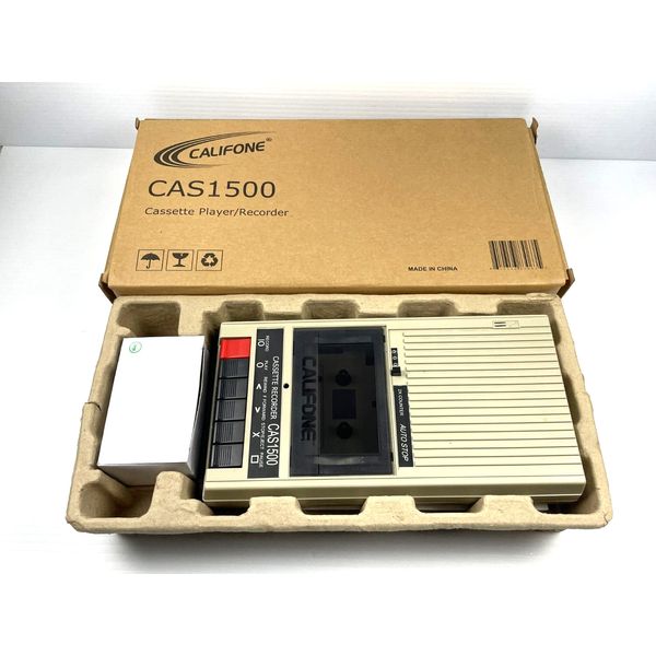 Califone CAS1500  Portable Cassette Recorder Player