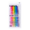 Cupture Reusable & Unbreakable Color Straws - 12 Count + Free Brush (12 solid colors)