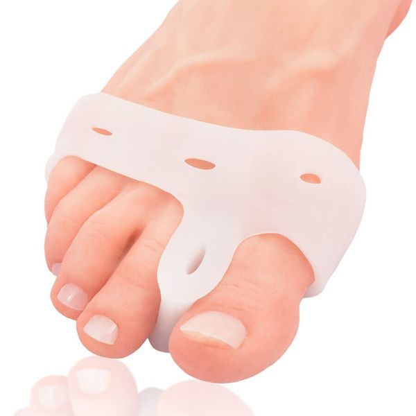 Bunion Corrector Toe Spacer - Straightener, Spreader, Stretcher & Separator Pair