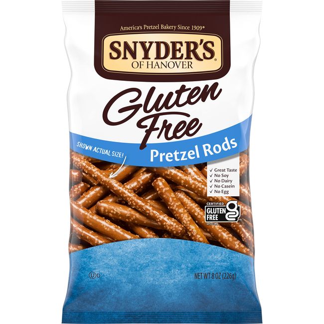 Snyder's of Hanover, Gluten Free Pretzels, 8 Oz