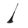 sourcingmap Universal Black Self-adhesive Oval Base Antenna Aerial for Car