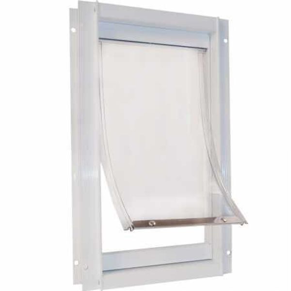 Extra Large Clear PET Door Replacement Flap for Ideal Pet Doors 10.25x15