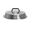 Char-Griller 8966 Flat Iron Griddle 12" Melting Dome Outdoor Kitchen Accessory