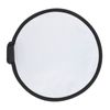 Portable Round Shape Speedlite Softbox Diffuser Camera Flash Light Eliminate Harsh Light Shadows Spread Effects Flash Wider Lightweight Portable 40CM Black White