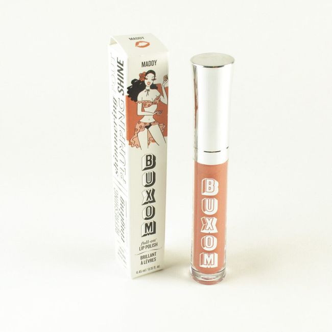 Buxom Full On Plumping Lip Polish Lip Gloss MADDY - Full Size 4.4mL / 0.15 Oz.