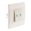 Diwone – Automatic Shutter Control with Screw Hooks - White