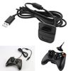 Create idea 2Pcs USB Charging Cable Replacement Compatible with Xbox 360/360 Slim Controller Charger Cable Accessories Black