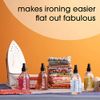 Soak Flatter Smoothing Spray Naturally-derived Wrinkle Release Spray | Starch-Free Alternative for Ironing, Quilting & Sewing | 8oz | (Celebration)