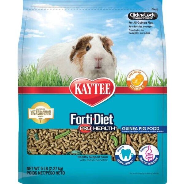 Kaytee Forti-Diet Pro Health Guinea Pig Food - 5 lb Bag