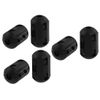 uxcell 6pcs Ferrite Ring Core RFI EMI Noise Cable Clip for 5mm Diameter Cable Black