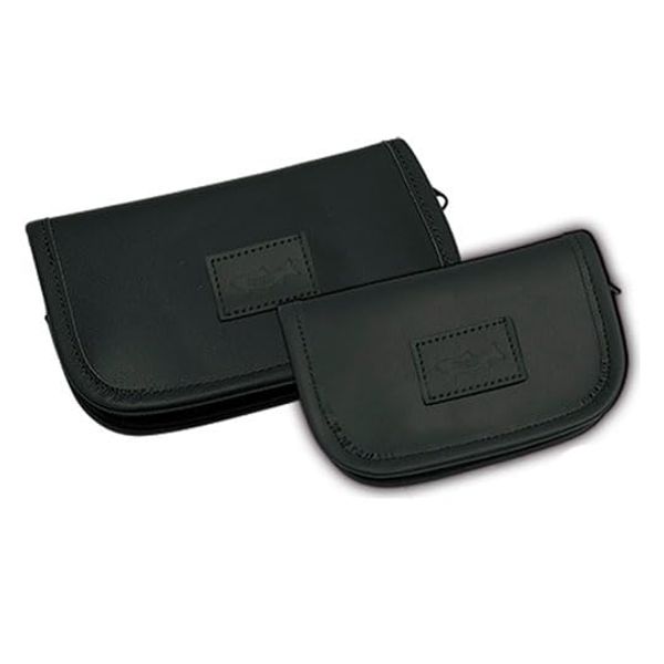 Palms Stream View SV Leather Wallet Black (BK) Medium Size SV-LW