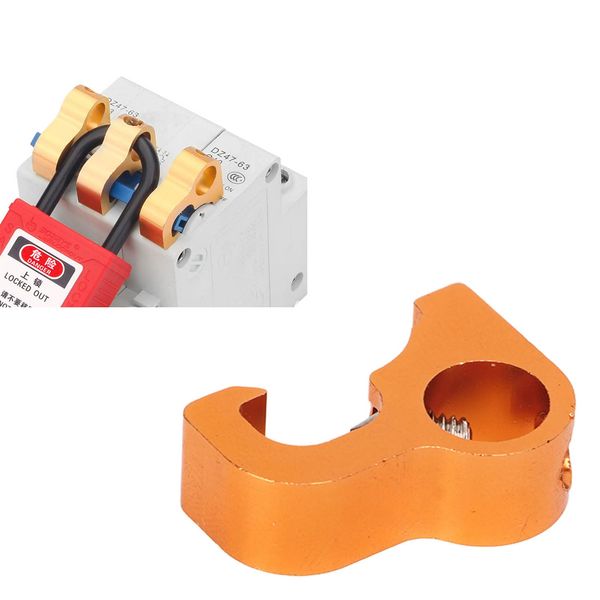 Lockout-Tagout-Schloss, Mikroelektrisches Lockout-Vorhängeschloss aus Aluminiumlegierung, Lockout-Tagout-Kit für Industrielle Elektrische Schaltanlagen