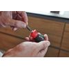 Wiha 38045 Stubby Screwdriver with Six-in-One Insert Bits, Torx