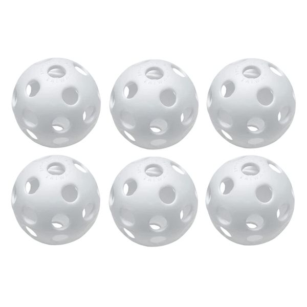 Easton | 9" WhiteITE PLASTIC TRAINING BASEBALLS | 6PK PRICE | 6 CASE PACKS QTYS