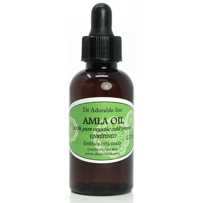 2 Oz AMLA OIL UNREFINED Virgin Indian Gooseberry Hair Treatment Protector Beauty