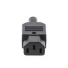 Ex-Pro IEC 320 C13 Female Heavy Duty Rewireable inline Socket Plug 10A 250V [2 Pack]