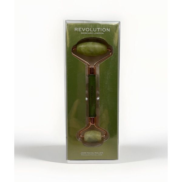 Jade Facial Roller Massager Face Eyes Neck Therapy Revolution Skincare