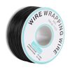 Jeanoko 30AWG Single Stranded Wire 0.25mm Wound Single-Core Stranded Wire 250meter Black Cable