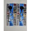2Pack of SILVER Retractable ALUMINUM Keychain Muti Tool Germ Free KEY MULTI TOOL