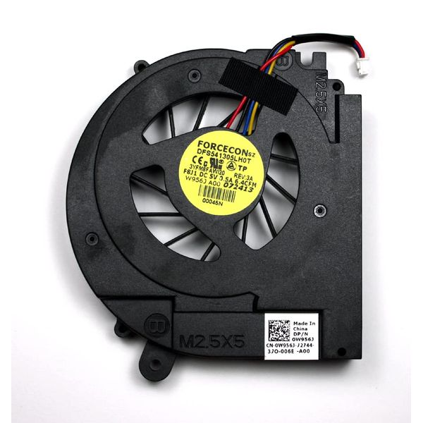 Power4Laptops Replacement Laptop Fan For Intel Core i3 i5 Processors Compatible With Dell Studio 1558n
