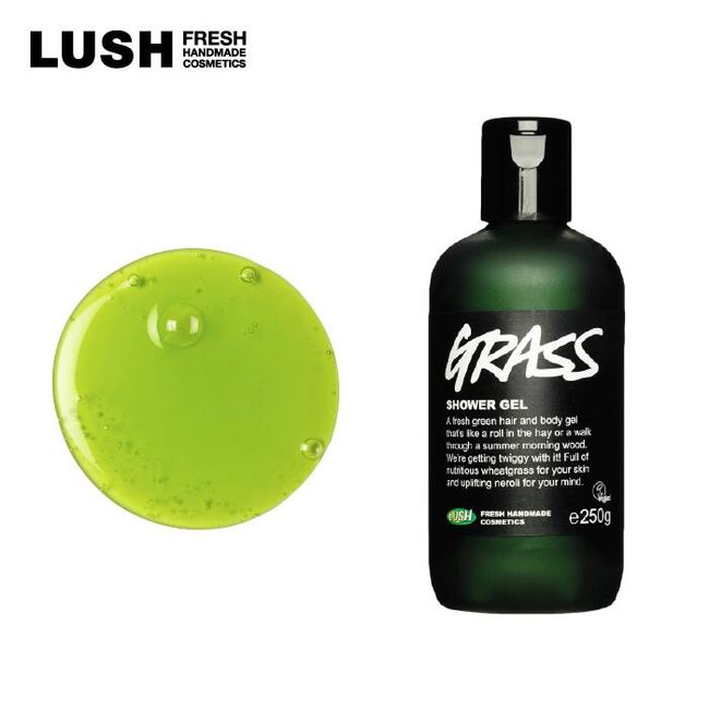LUSH Official Glass Shower Gel Soap Body Soap Shampoo Botanical Citrus Sandalwood Refreshing Moisture Shiny Present Handmade
