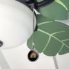 Graphics & More Distressed Rainbow Ceiling Fan and Light Pull Chain